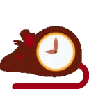 rat_mantlepiece_clock