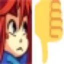 gladelinethumbsdownbutwitha2to1a