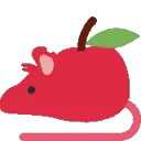 rat_red_apple