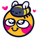 BeeOnHead Discord Emoji