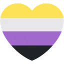 PrideHeartNonbinary