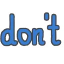 dont