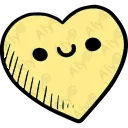 yellow_little_heart