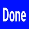 Done