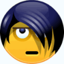 Emo animated emote from Chatopia