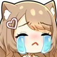 Nekocry nekocry Discord Emoji