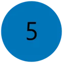 blue_circle_5 Discord Emoji