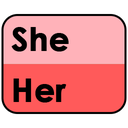 PronounBadgeSheHer Discord emoji