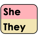PronounBadgeSheThey Discord emoji