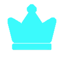 Blue Artigo Coroa Discord Emoji