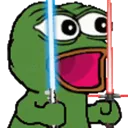 lightsaberpepe Discord Emoji