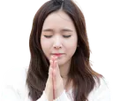 praying
