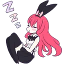 6915rabbitgirlsleeping