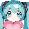 comfymikuheart Discord Emoji