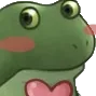 FrogHeart Discord Emoji