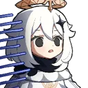 Chibi Paimon Deadinside Discord Emoji