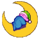 kIRBYsLEEPINGONMOON Discord Emoji
