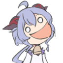 ganyuHeadEmptyNoThoughts Discord emoji