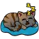 Cat Sleep cat_sleep Discord Emoji