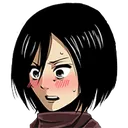 1022 Mikasablush Discord Emoji