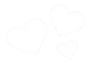 white_heartss