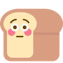 KU_BlushBread Discord emoji