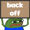 7538pepebackoff Discord emoji