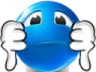 Bluethumbsdown Discord Emoji