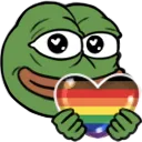 Pepe Pride Discord Emoji