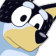Bandit from the kids' show Bluey looking concerned.