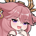 E_YaeLaugh Discord emoji