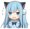 neko_embarrassed Discord Emoji