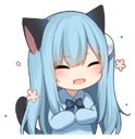 neko_happily Discord emoji