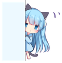 neko_hide Discord emoji