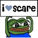 pepescare Discord Emoji