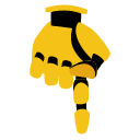 GThandpointdown Discord emoji