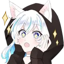 CH_ShiroStare Discord Emoji