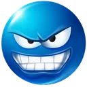 Bluesneakysmile Discord Emoji