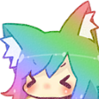 RainbowAwoo Discord emoji