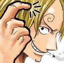 SanjiThink Discord emoji