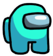 Item Cyan Among Us Discord Emoji