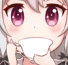 a_cute_sip_stare_think Discord emoji