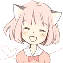 TPF_CatGirlNecoco_Happy Discord Emoji