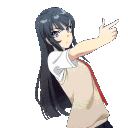 TPF_MaiSakurajima_FingerGun