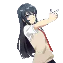 TPF_MaiSakurajima_FingerGun