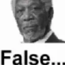 false