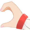 KiaraHeartHandRight