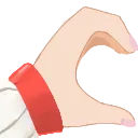 KiaraHeartHandLeft