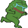 PeepoRunCry Discord Emoji