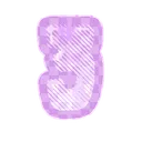 purple_three Discord Emoji
